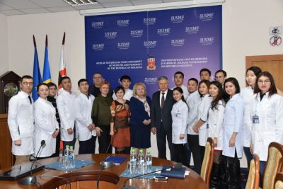 Mediciniști din Kazahstan la Universitatea noastră